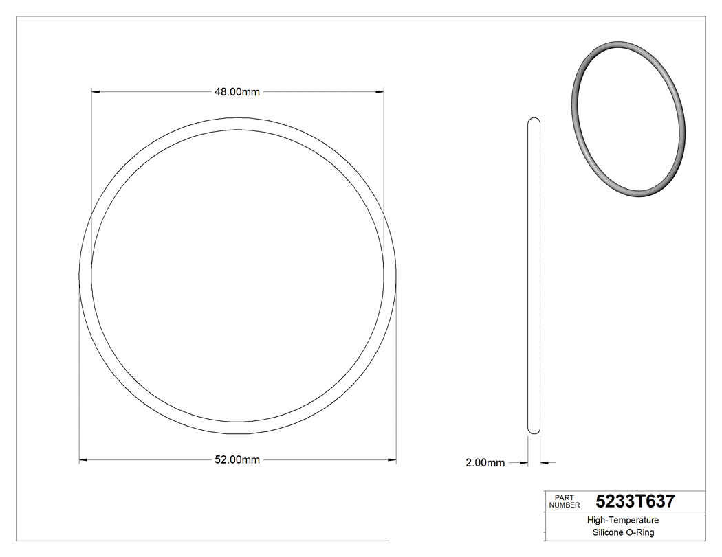Technical drawing - 5233T637
